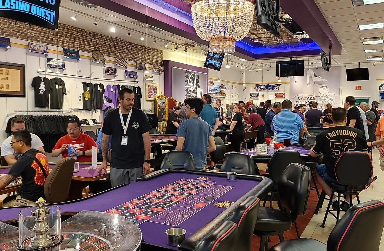 10000 sq ft casino training facility Las Vegas